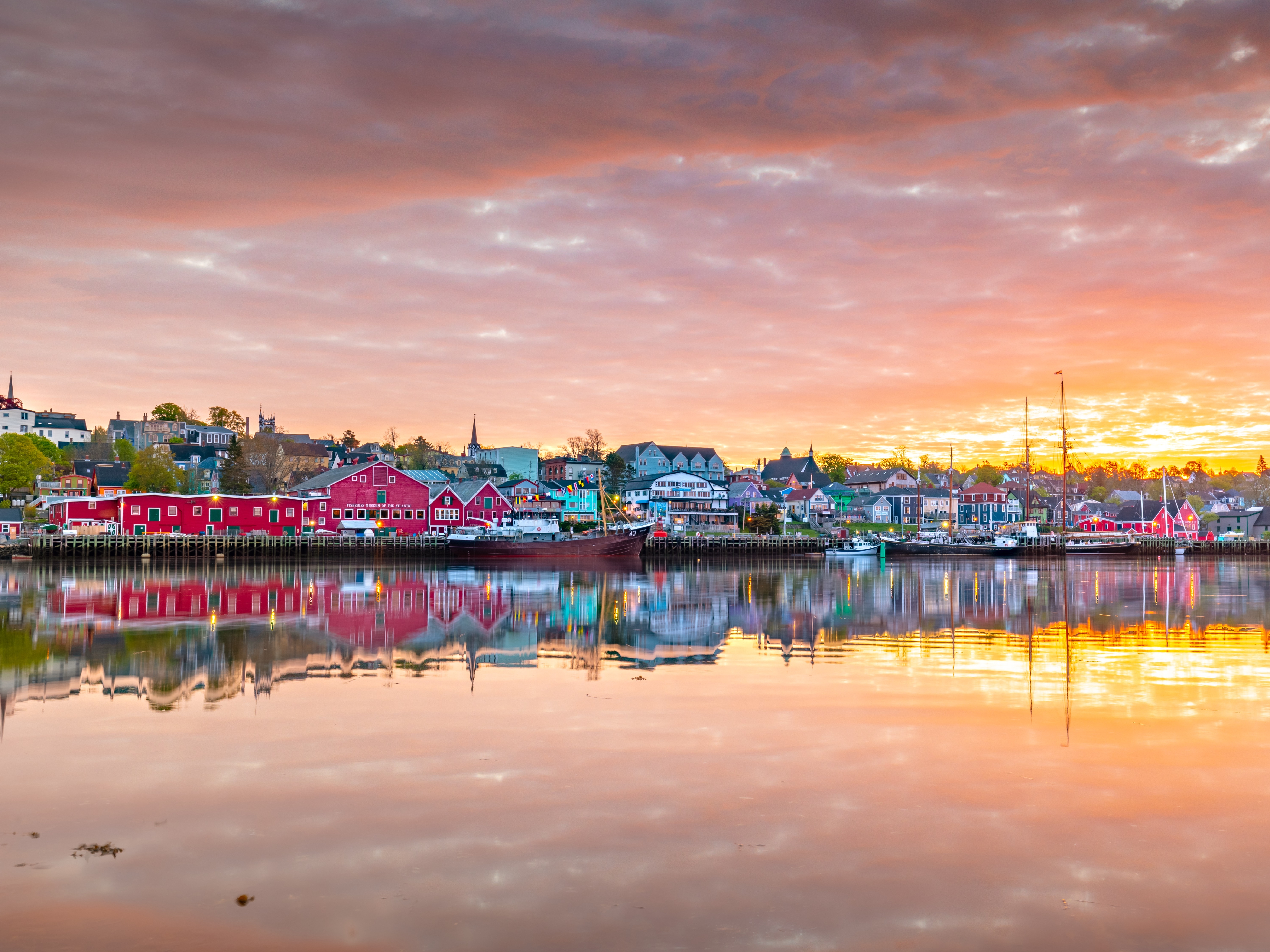 Lunenburg Sonnenuntergang