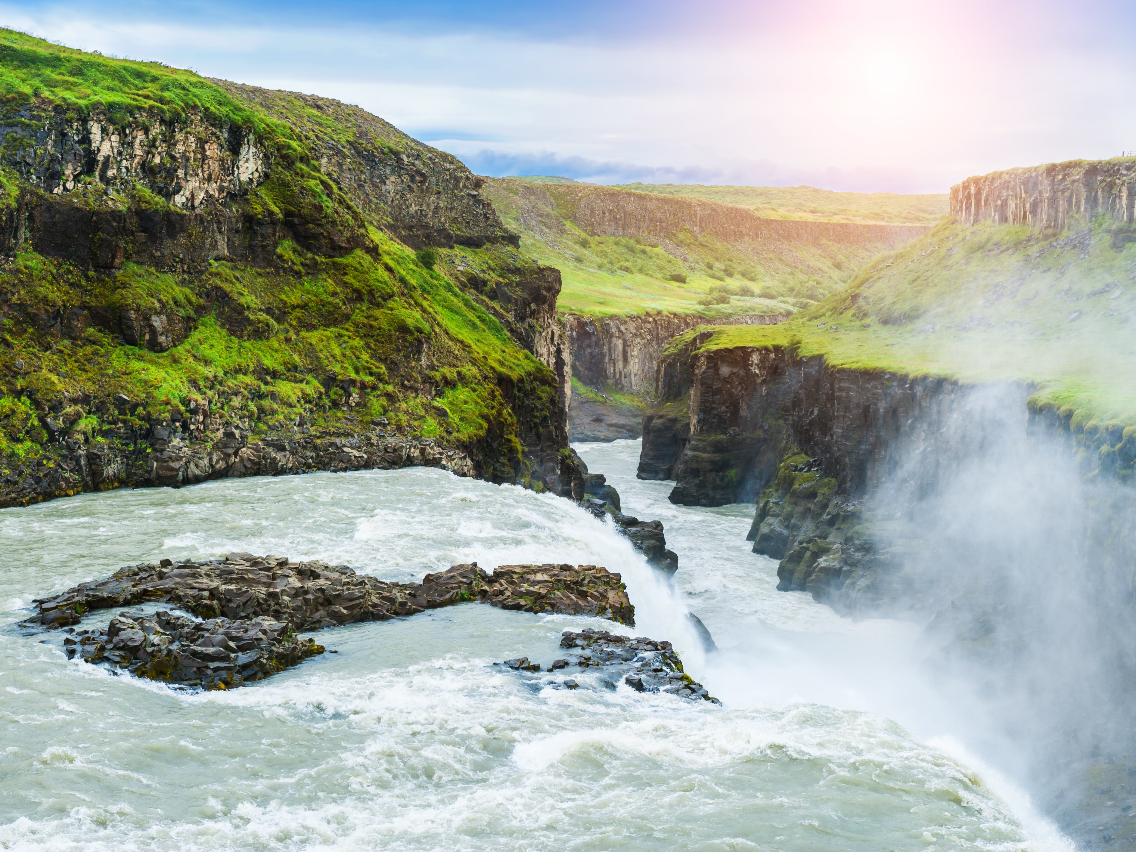 Gullfoss Waterfall