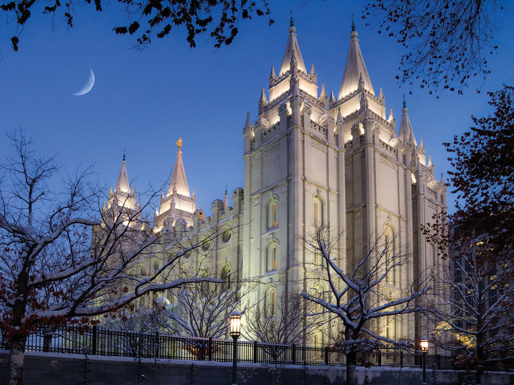 Salt Lake City Tempel Platz