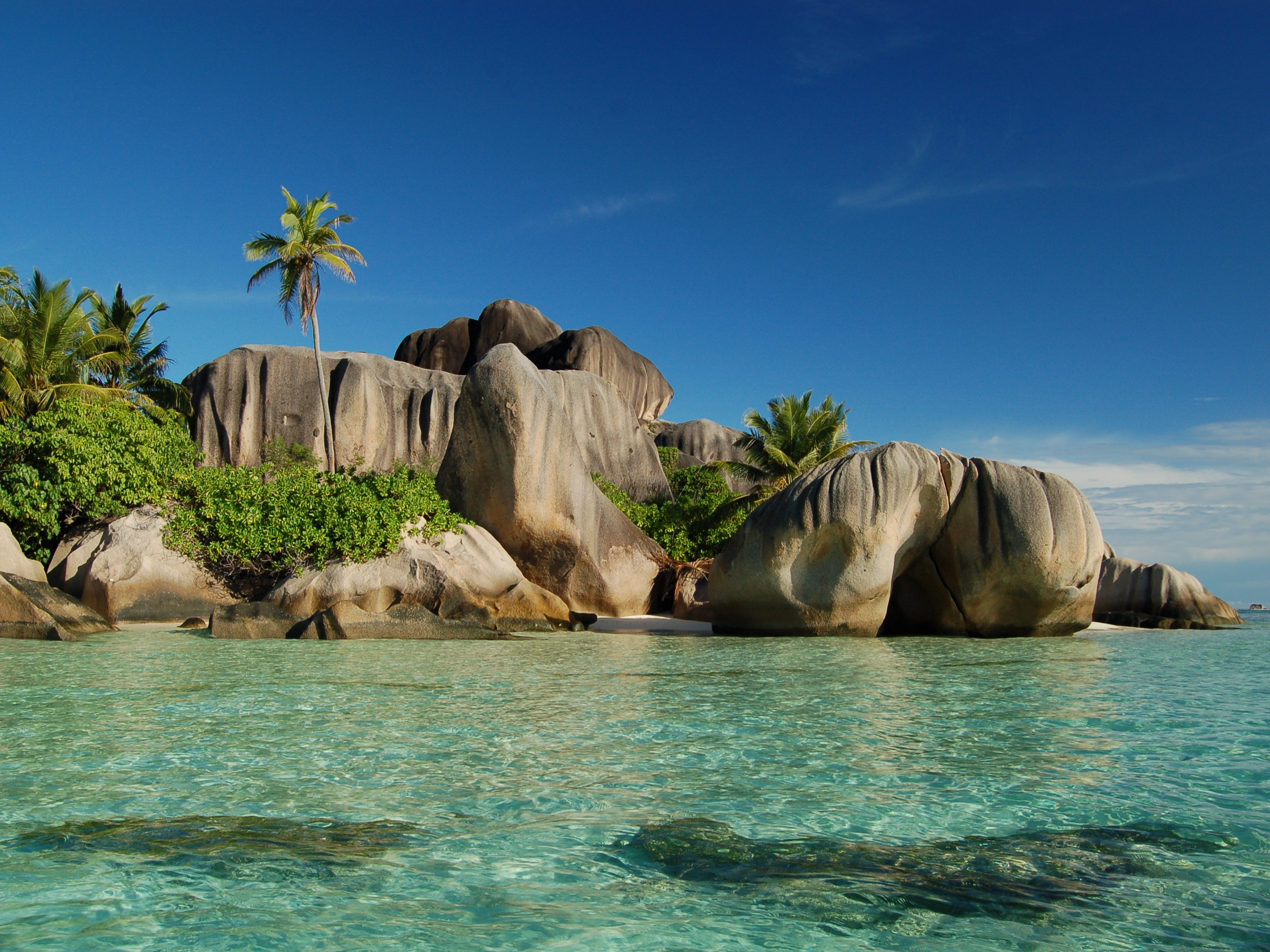 Insel La Digue Anse Source d Argent