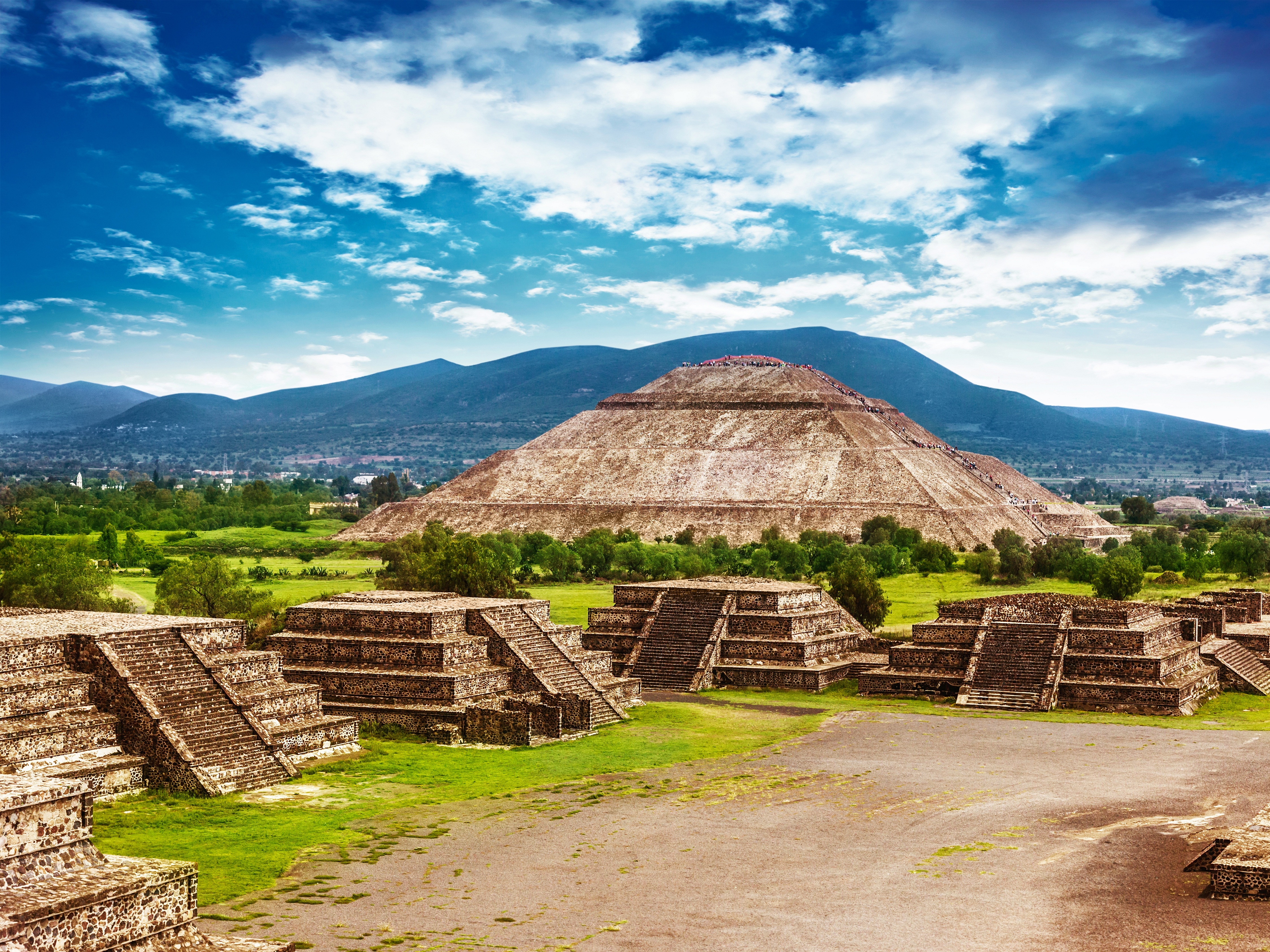 Teotihuacan Pyramiden