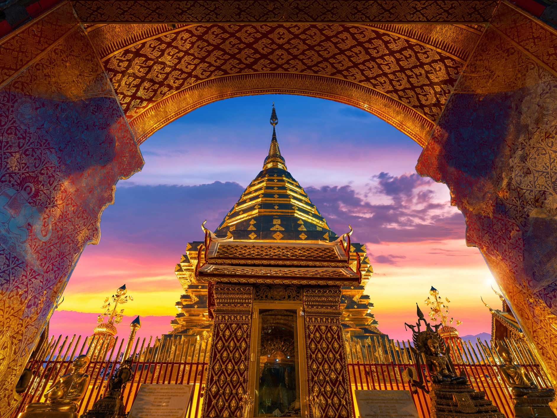 Chiang Mai Wat Phra That Doi Suthep 