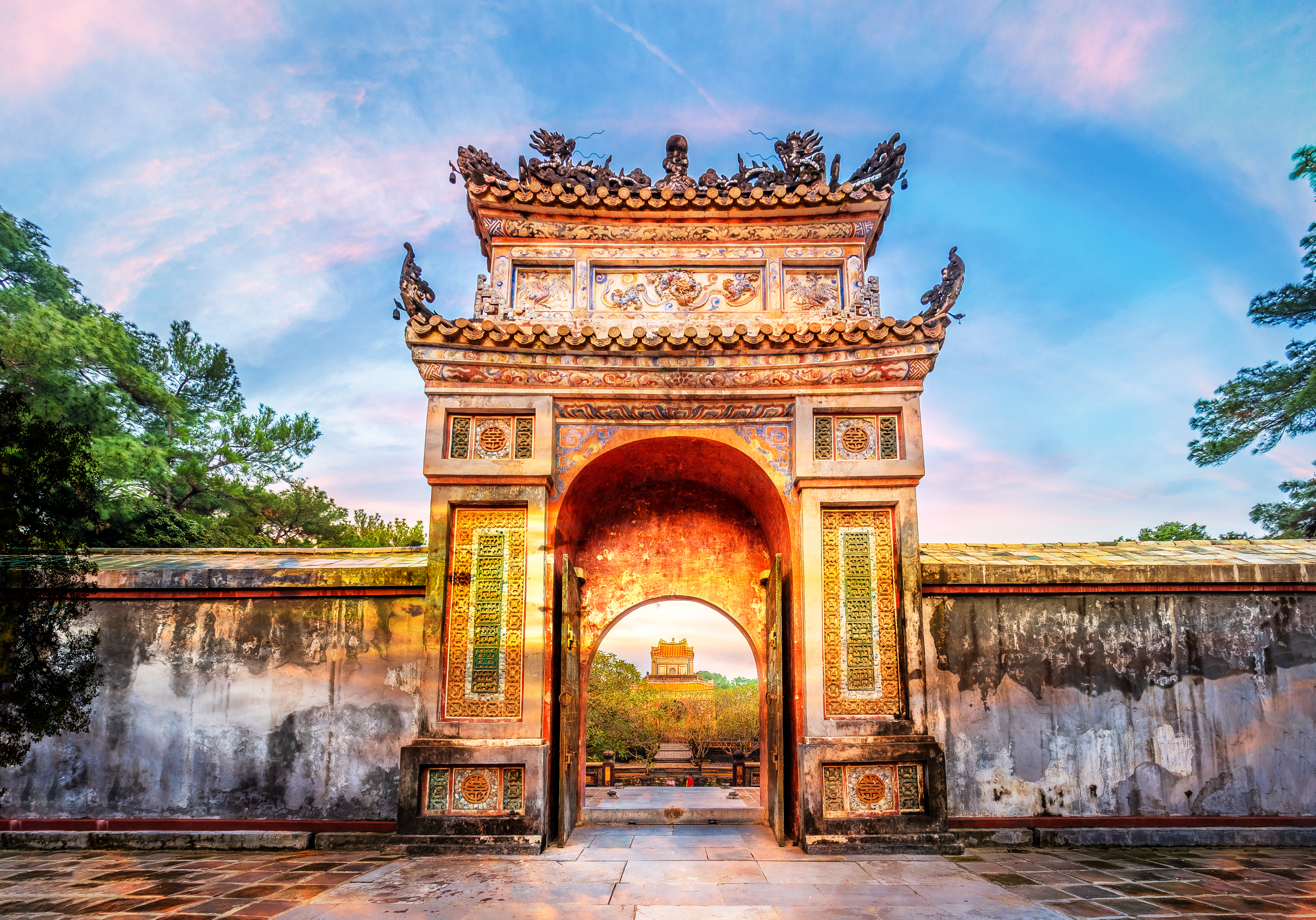 Hue Mausoleum von Kaiser Tu Duc