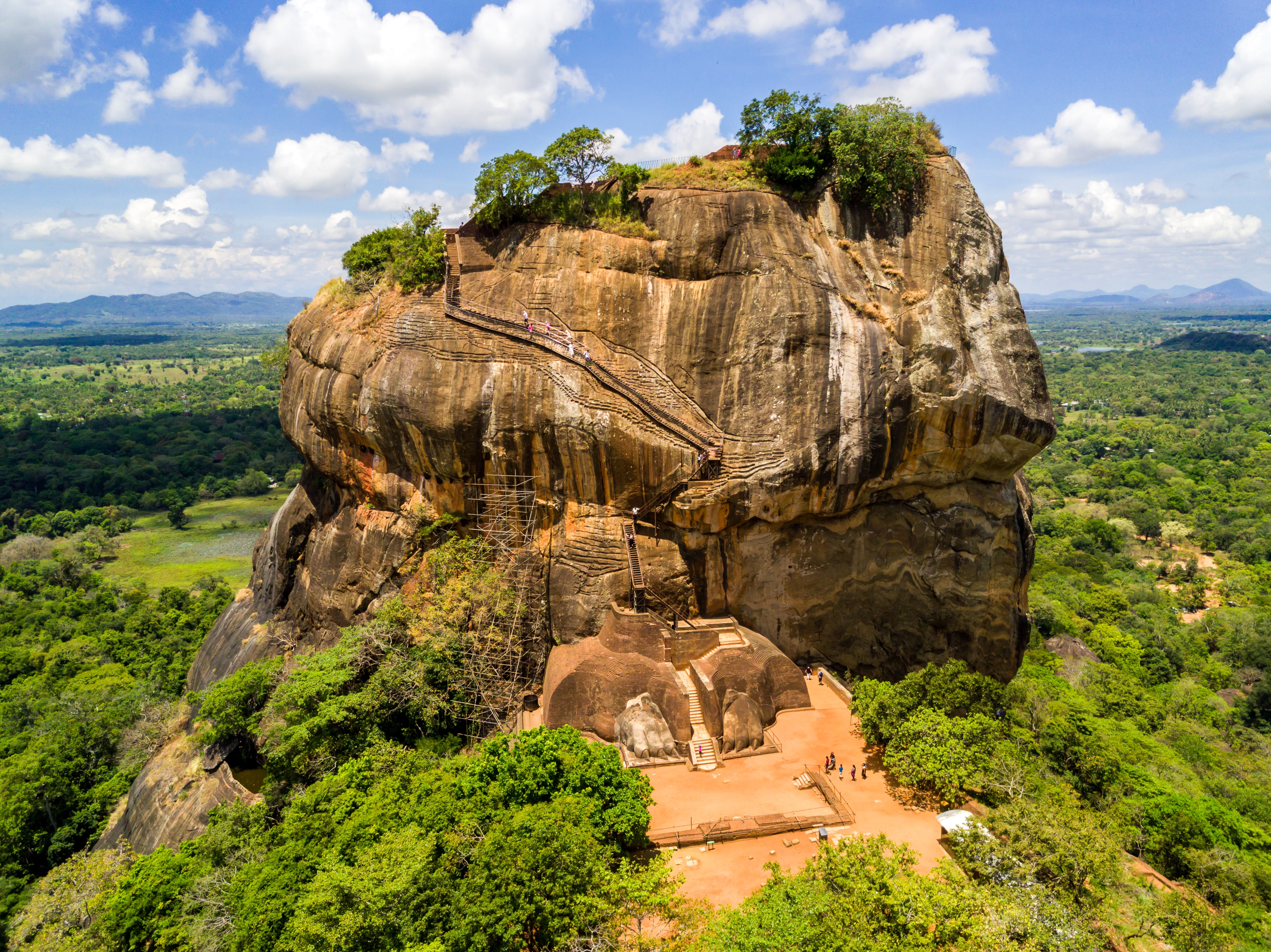 Sigiriya Loewenfelsen