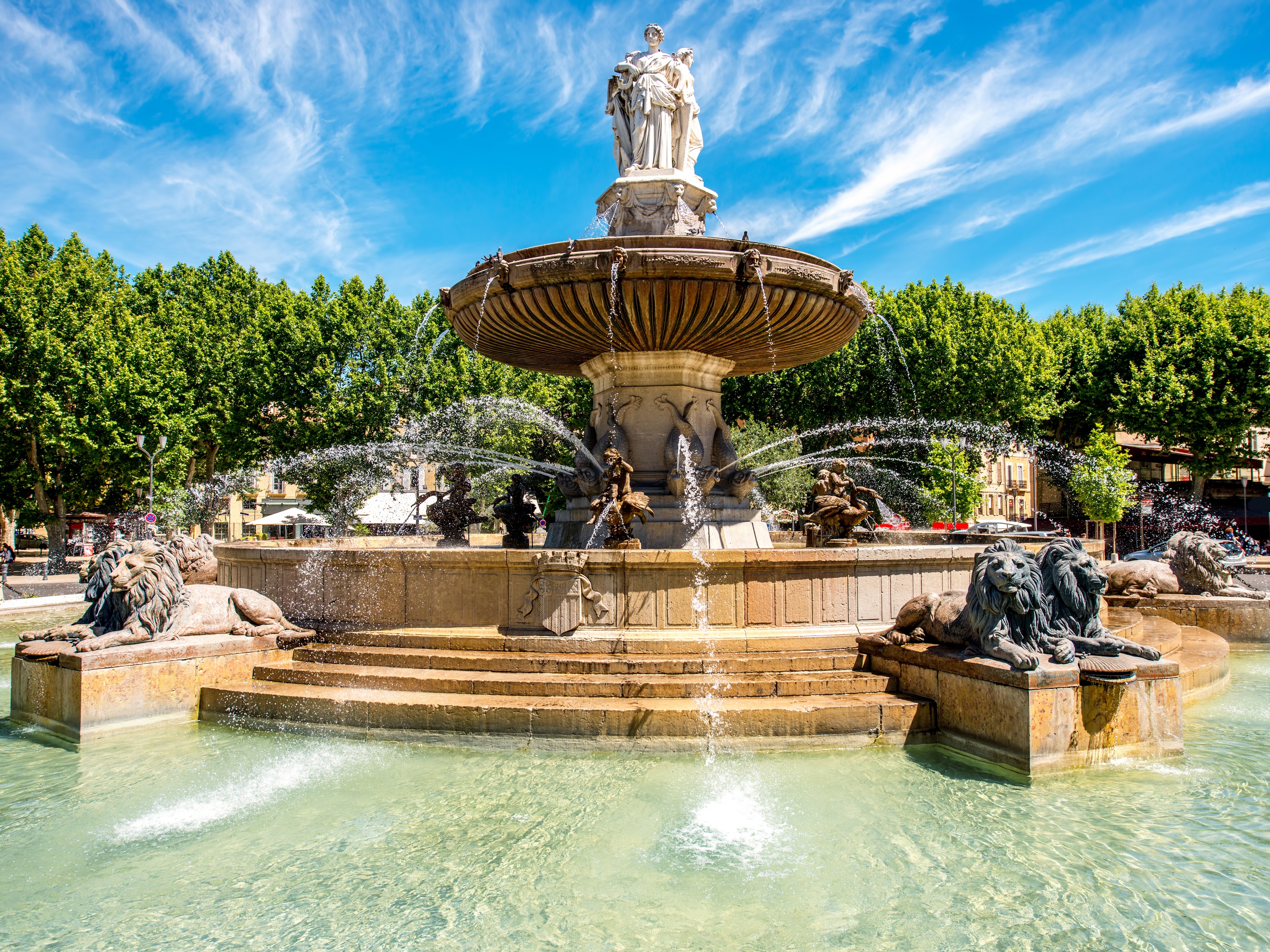 Aix en Provence Brunnen
