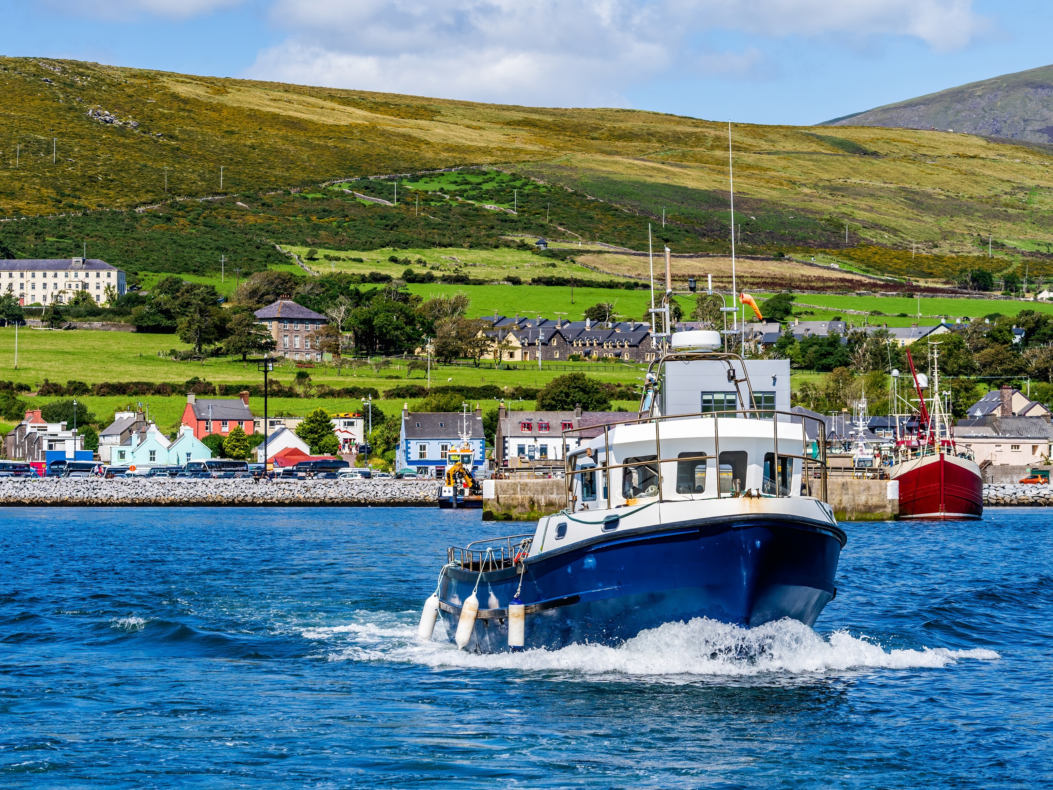 Dingle Halbinsel Dingle Hafen 