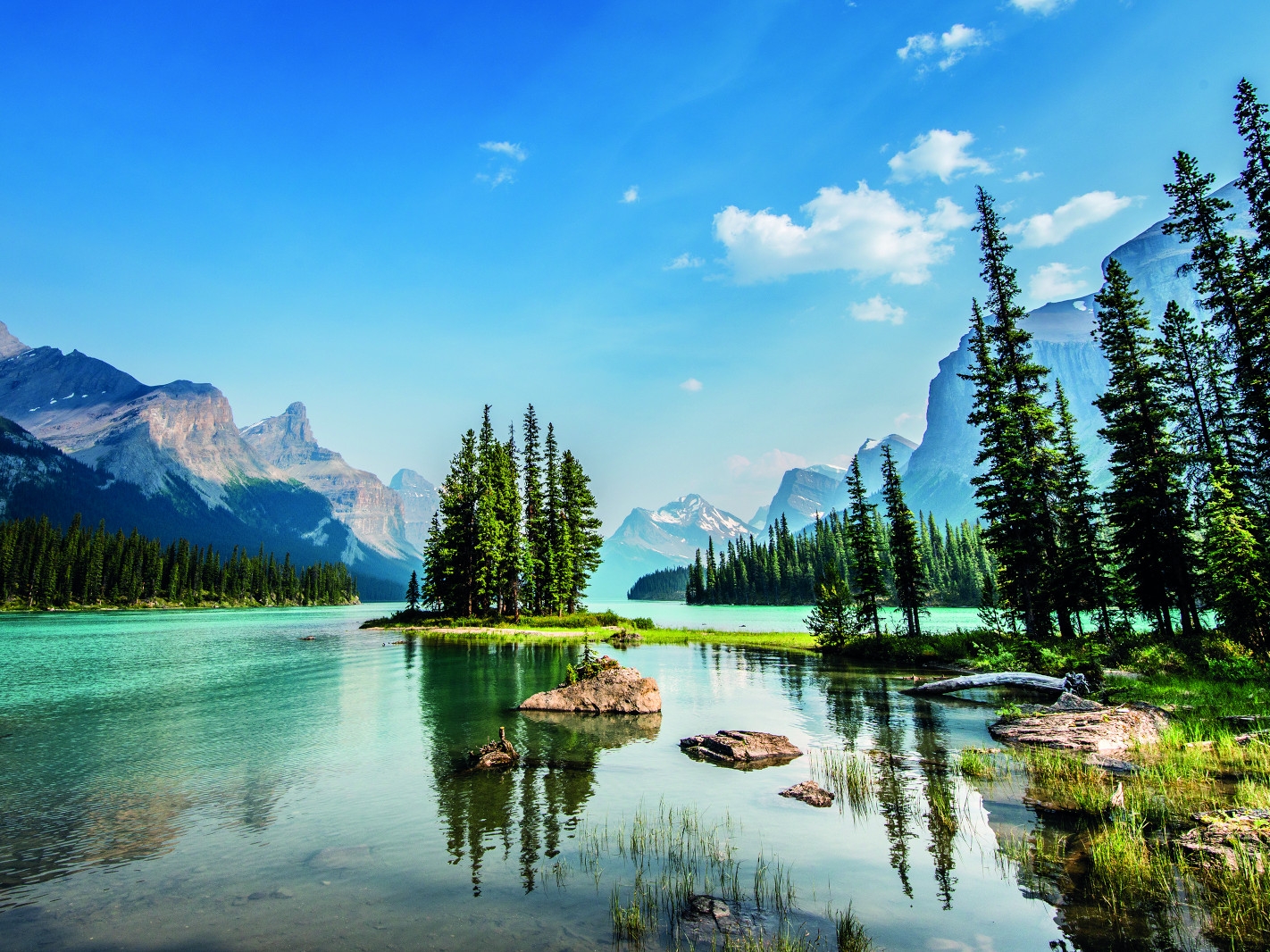 Jasper Nationalpark Maligne Lake 