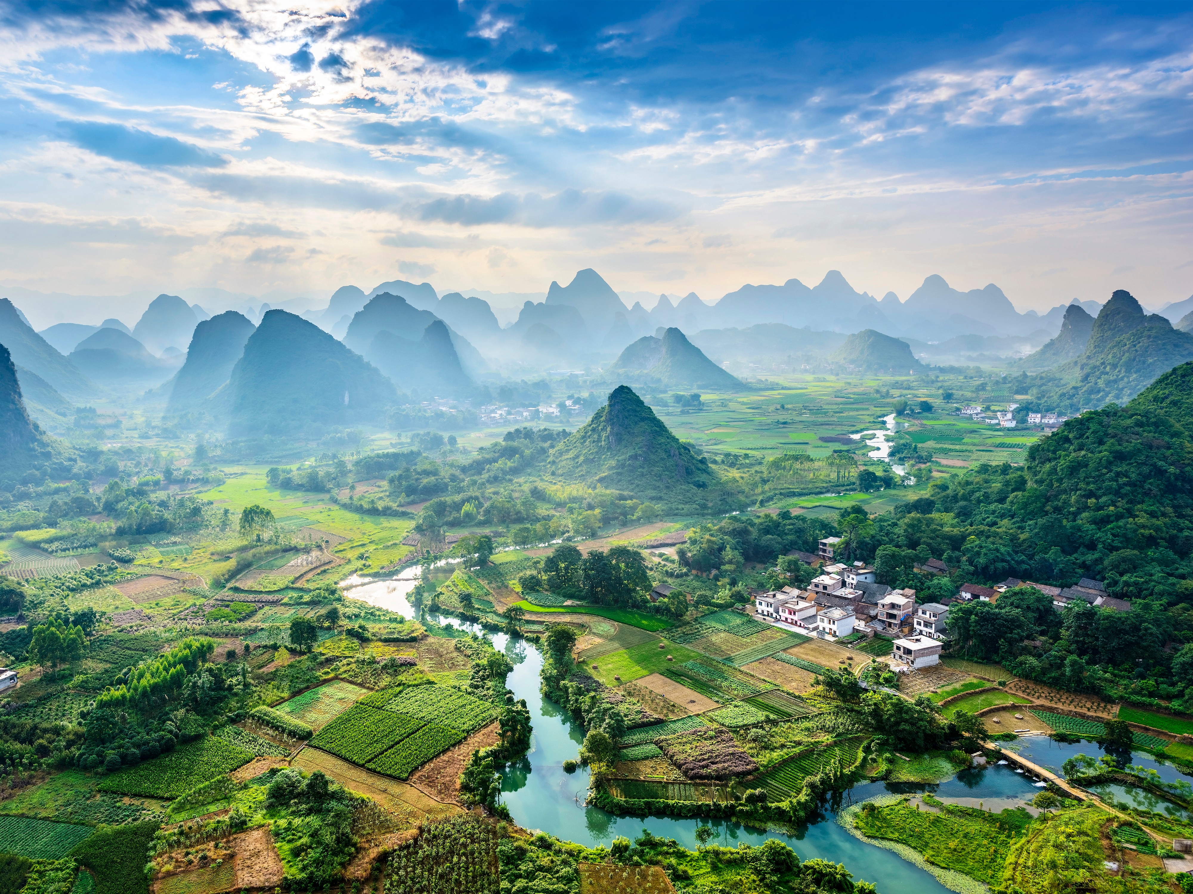Guilin Drohnenbild 