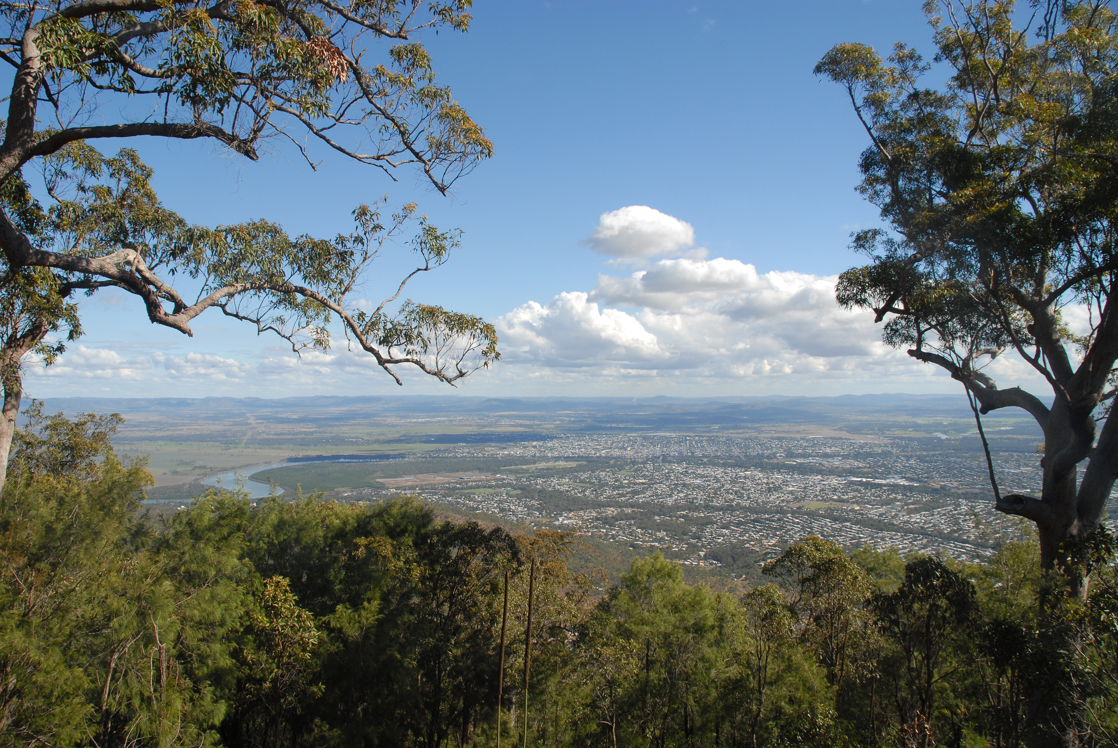 Rockhampton Blick von Mount Archer
