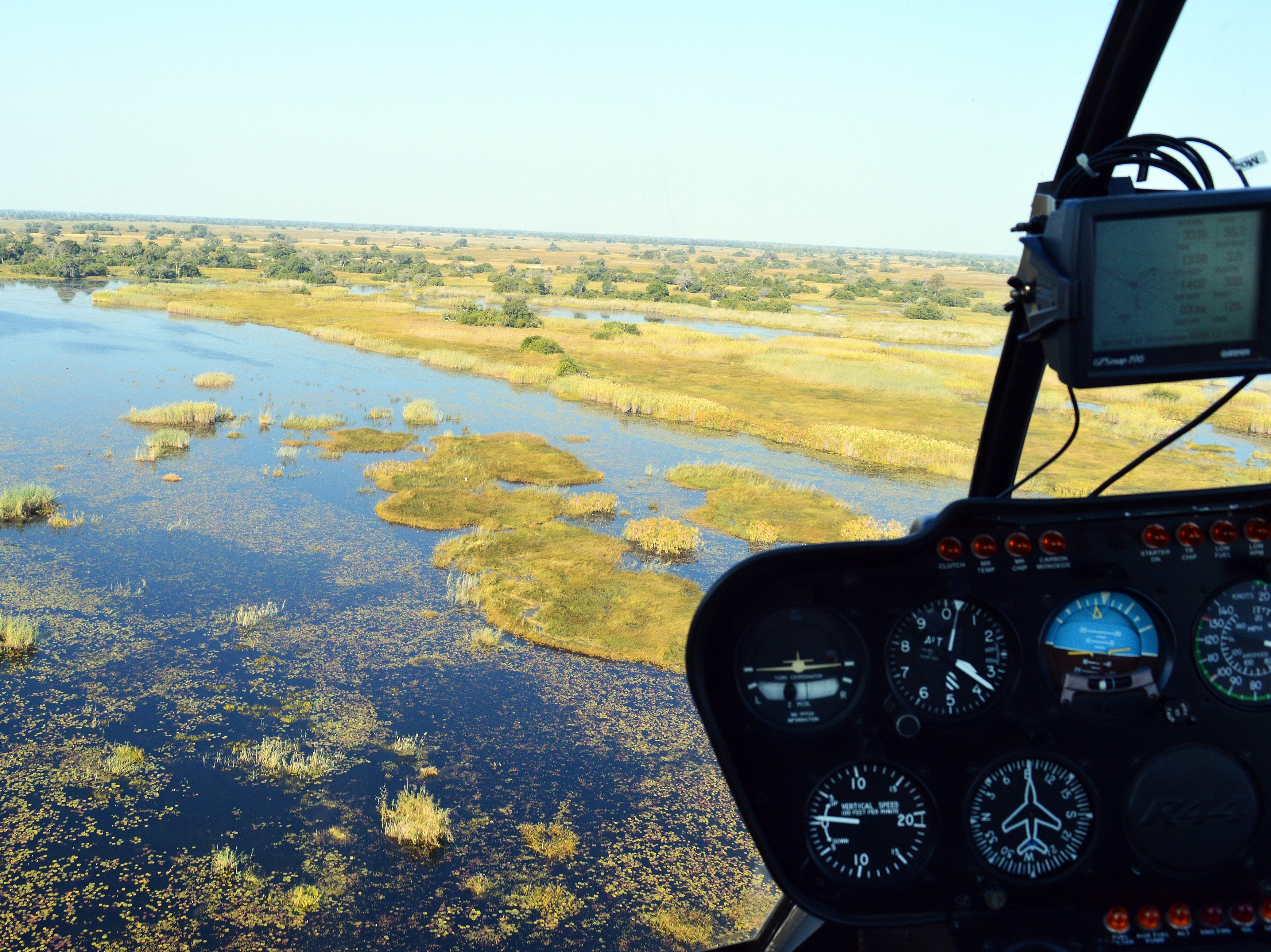Okavango Delta Helikopter