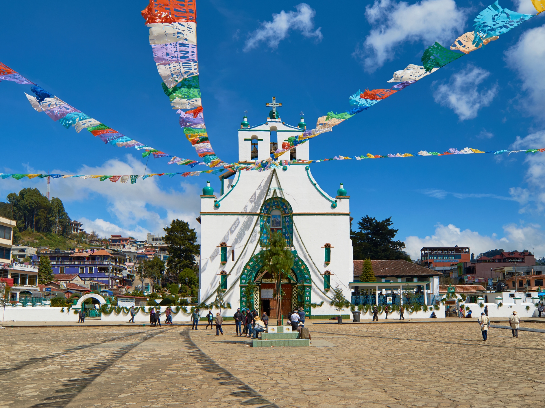 San Juan Chamula Kirche San Sebastian