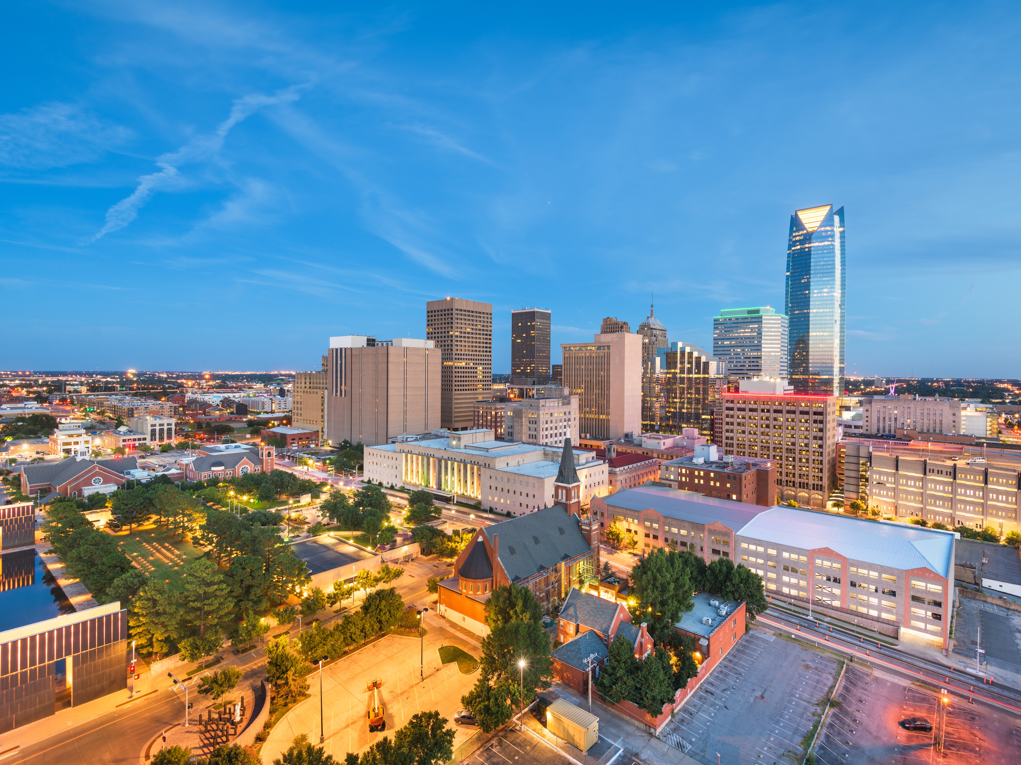 Oklahoma City Skyline