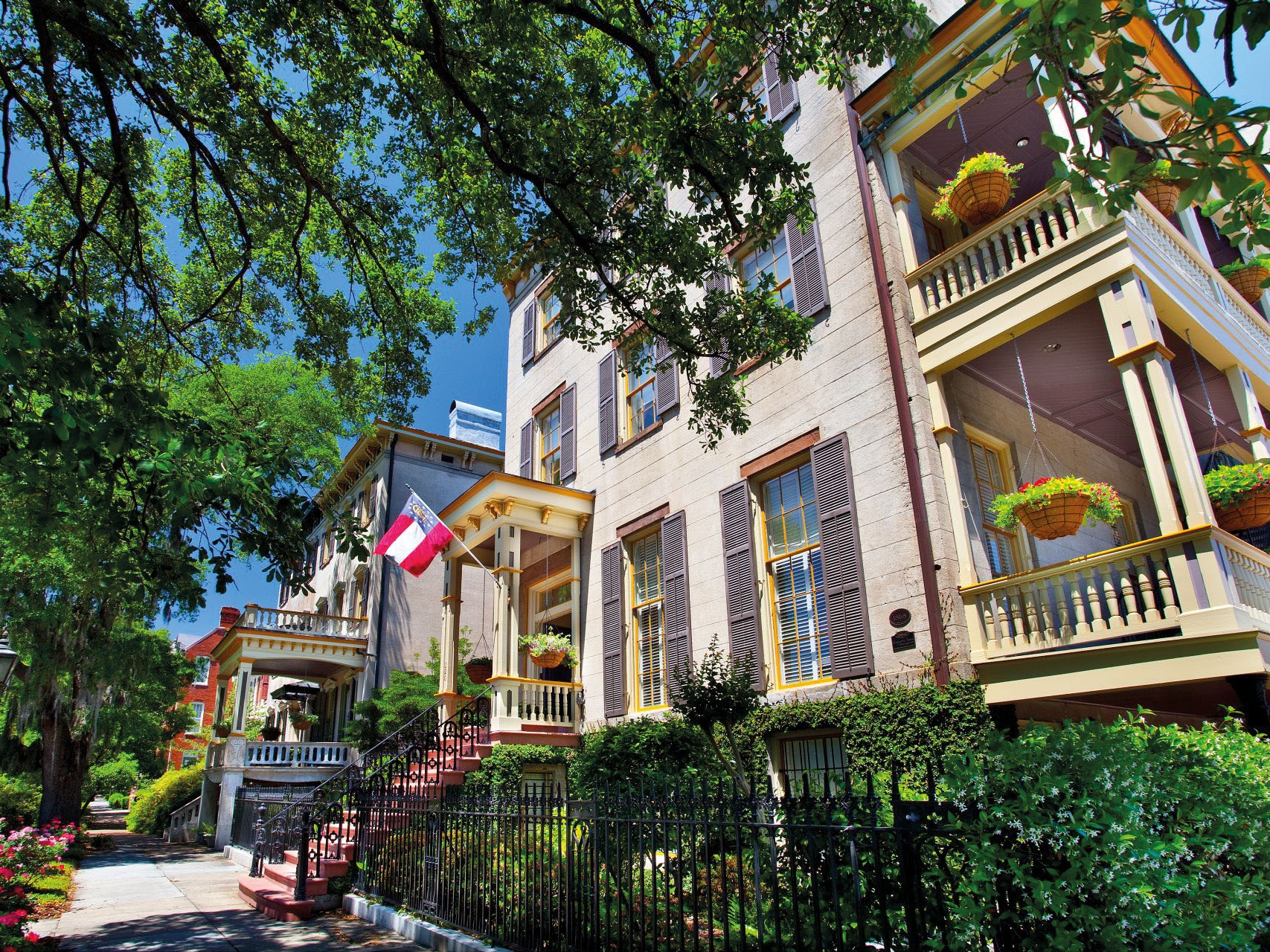 Savannah Historische Haeuser