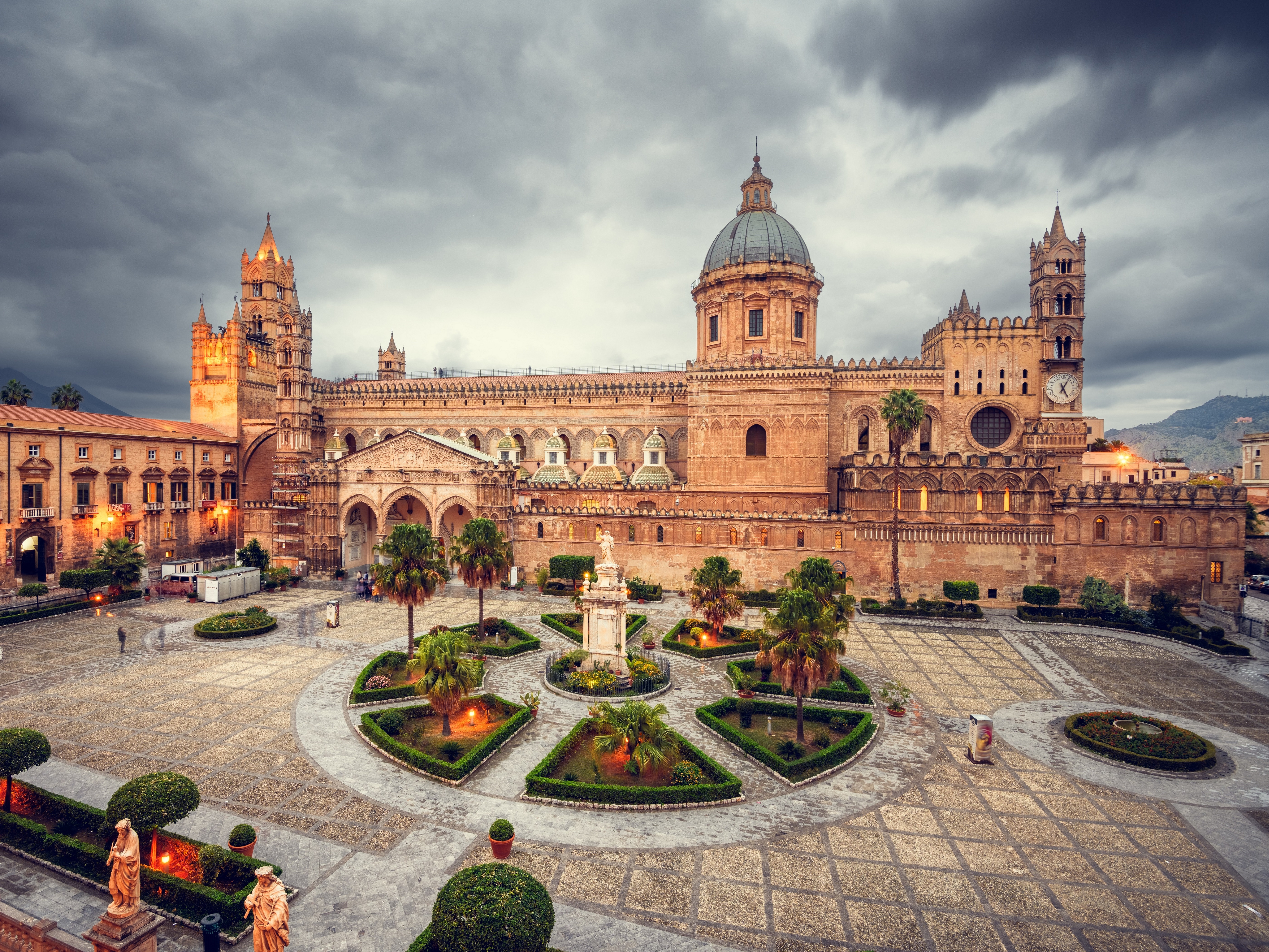 Insel Sizilien Palermo Kathedrale