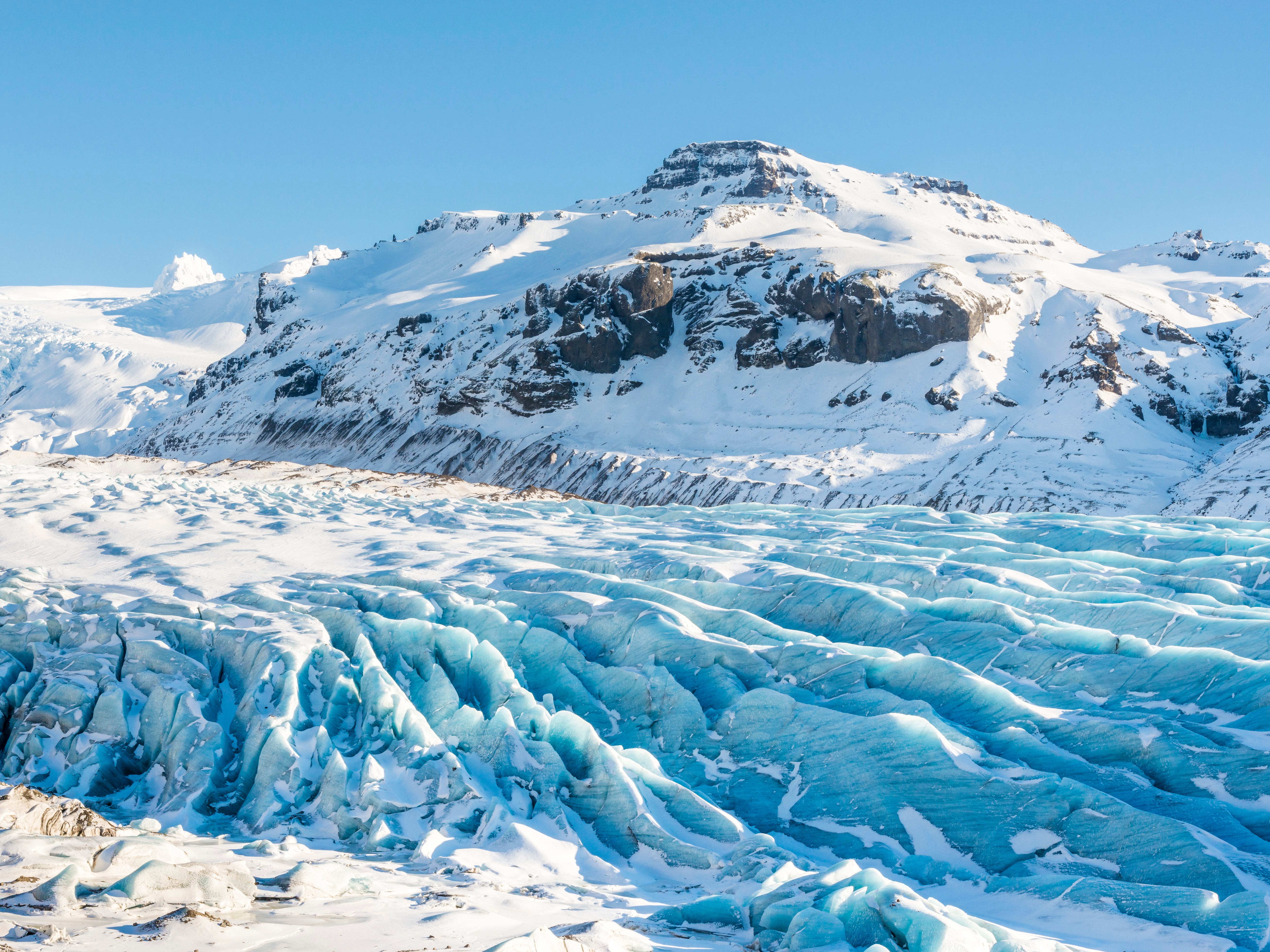 Skaftafell Nationalpark Gletscher