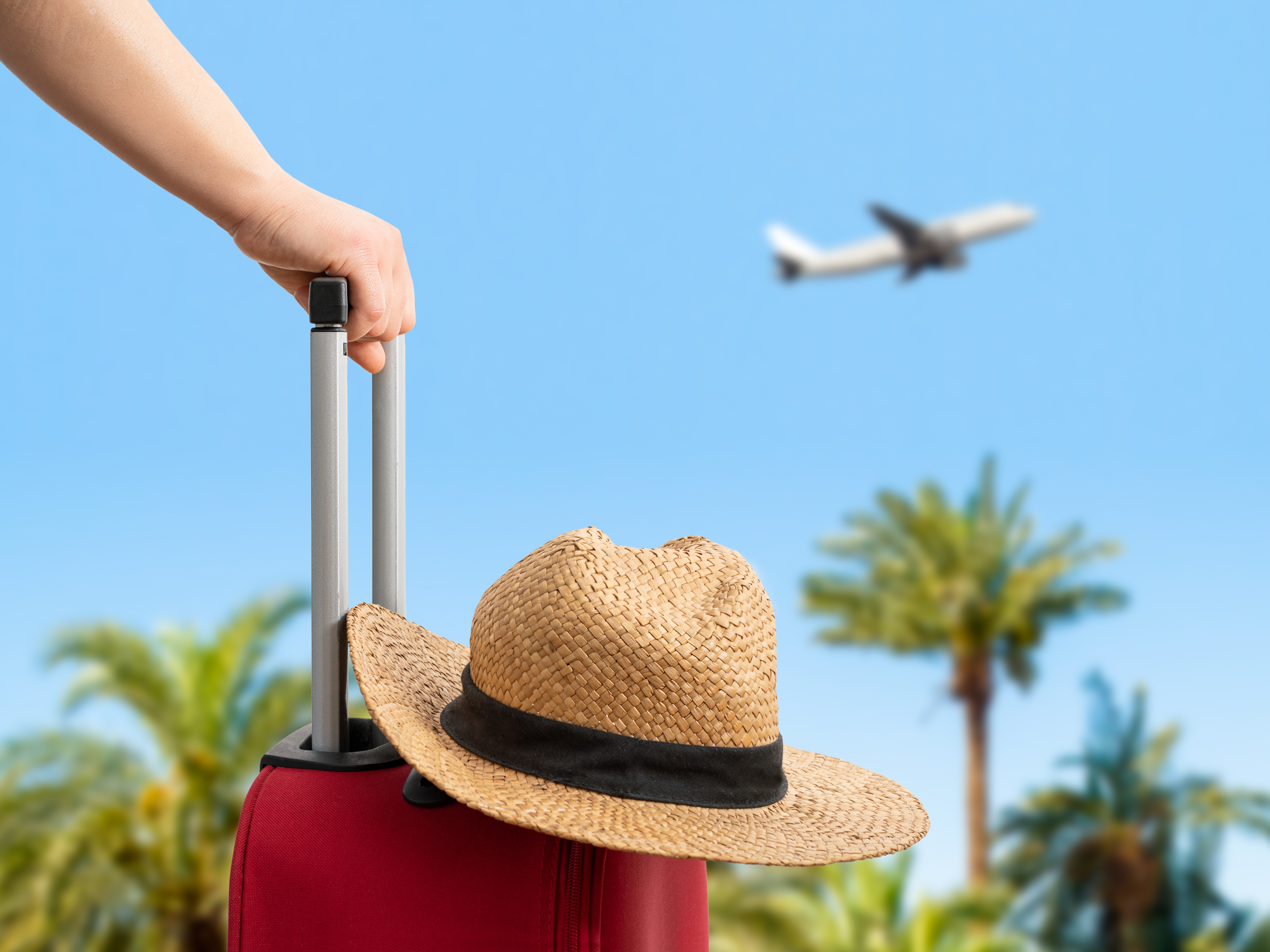 Flughafen Koffer 