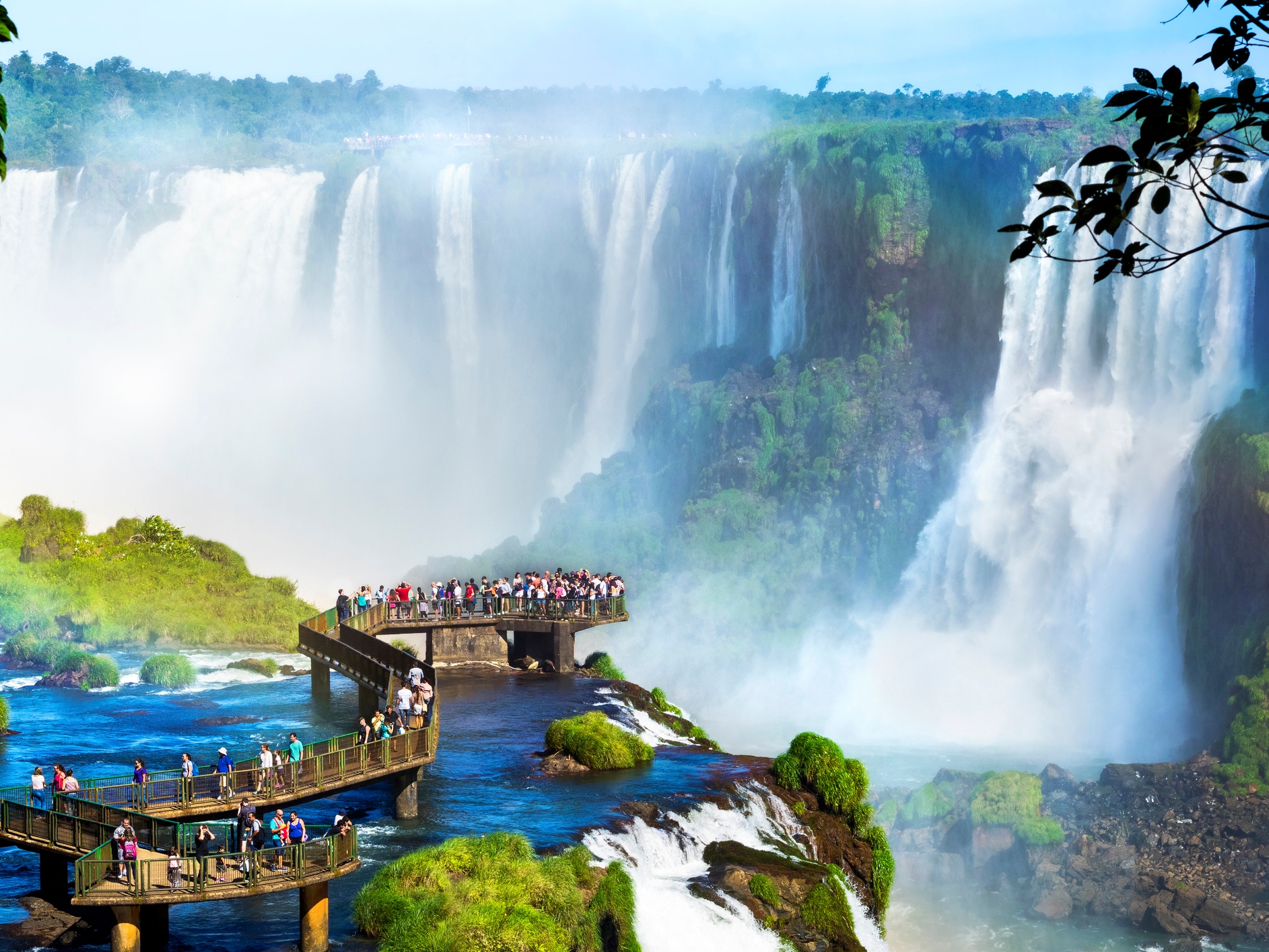 Iguazu Wasserfaelle