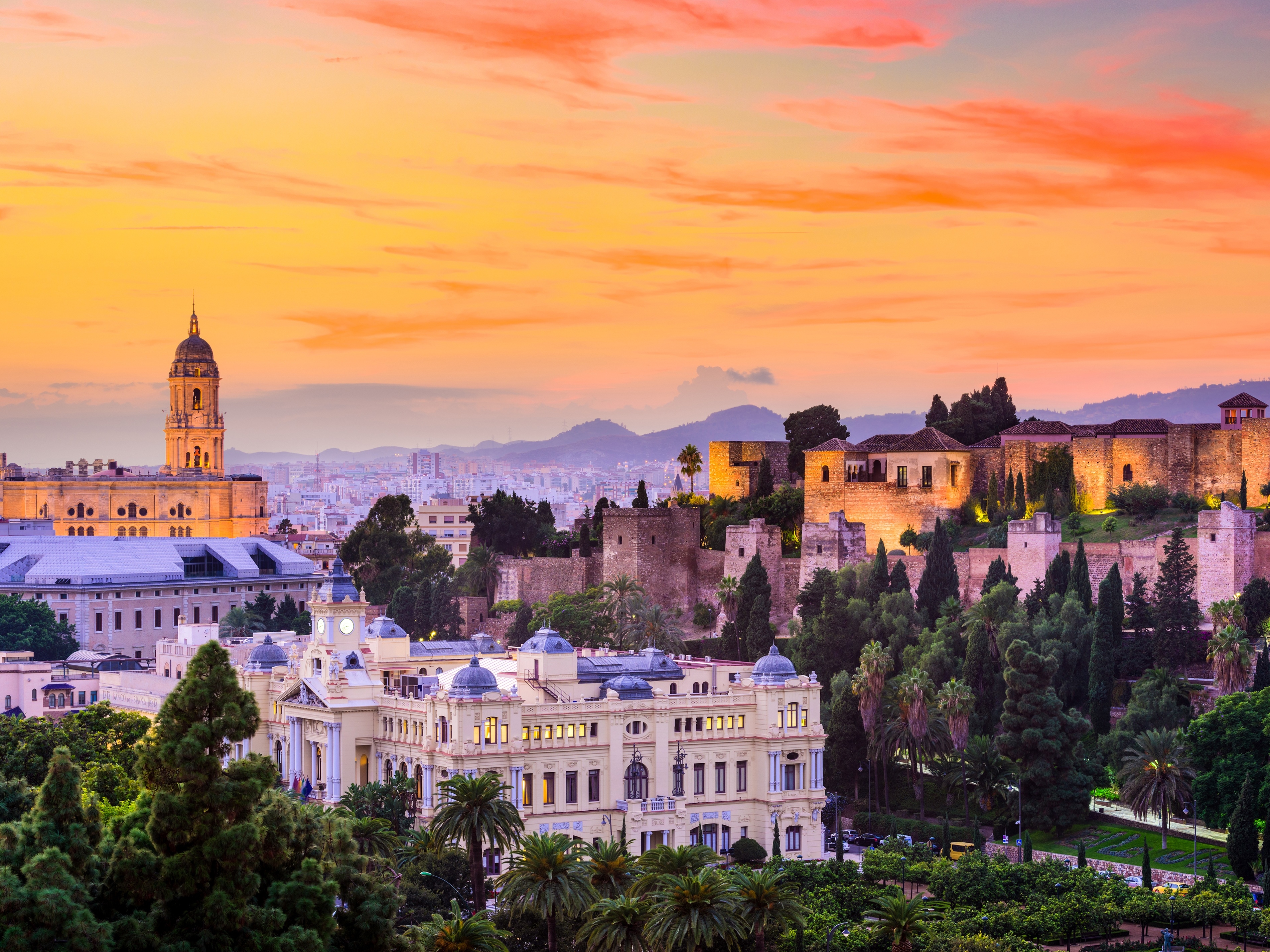 Malaga Skyline