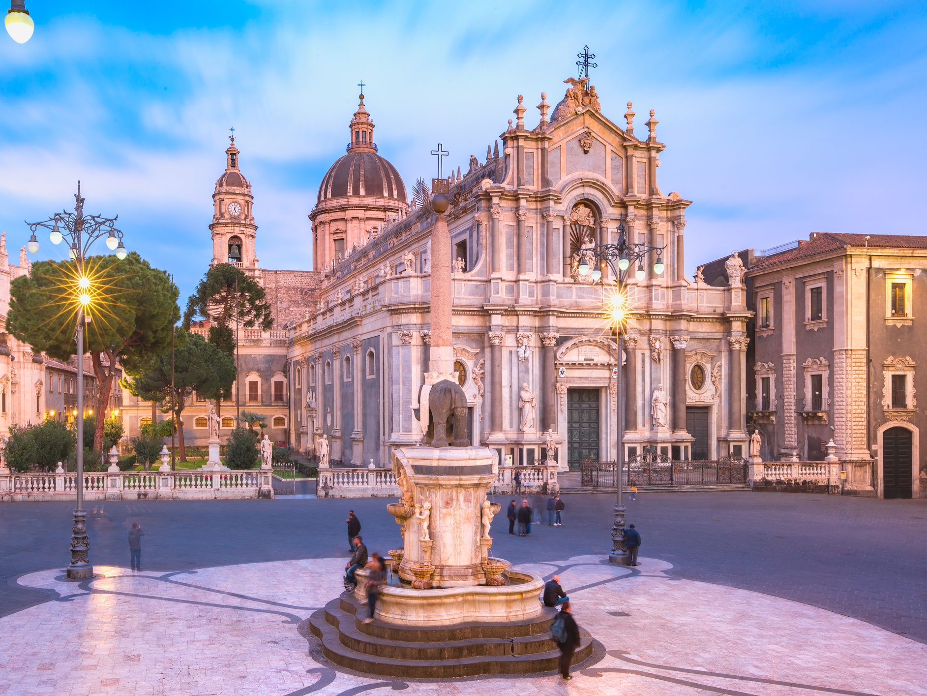 Insel Sizilien Catania Kathedrale 
