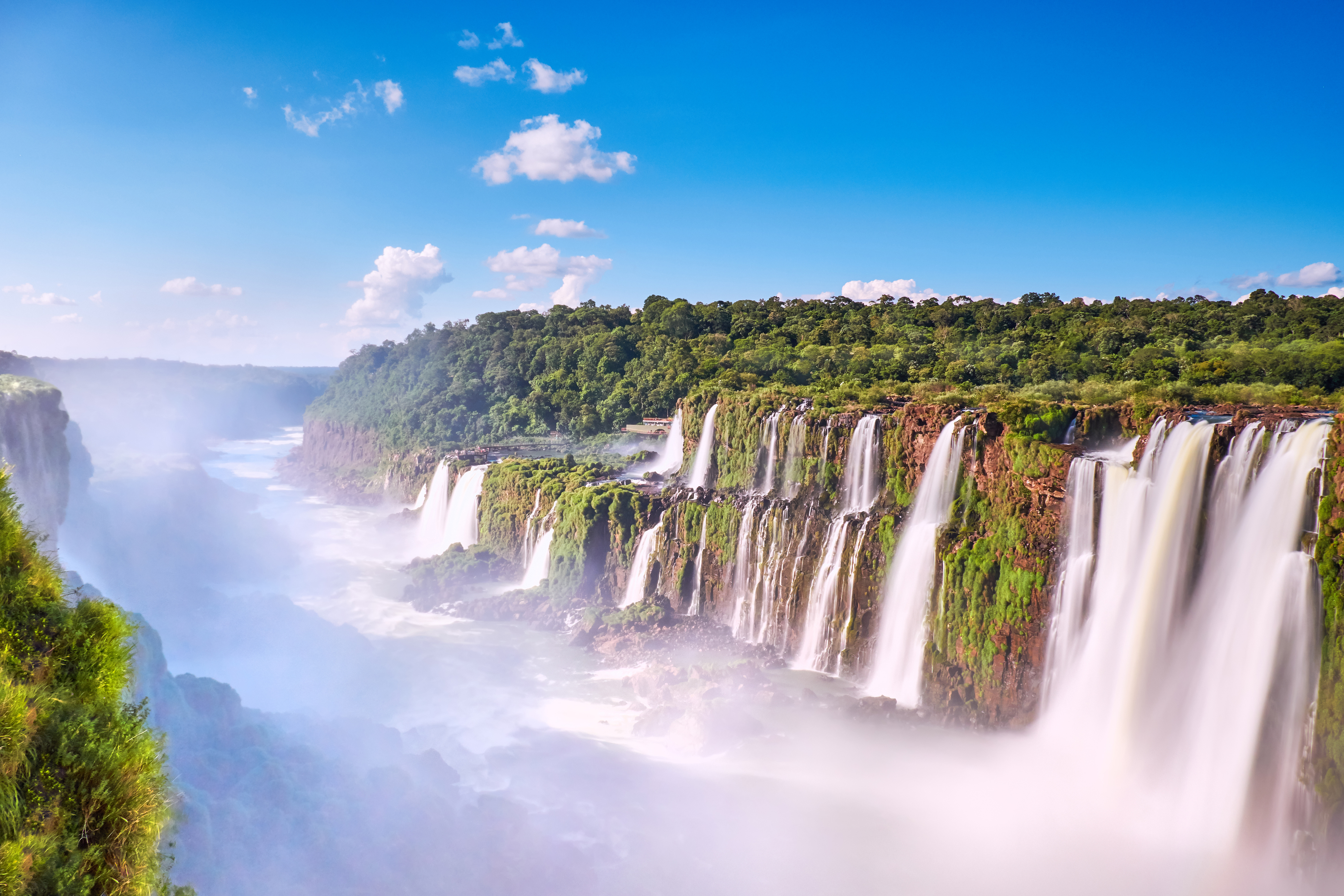 Iguazu Wasserfaelle Argentinische Seite	