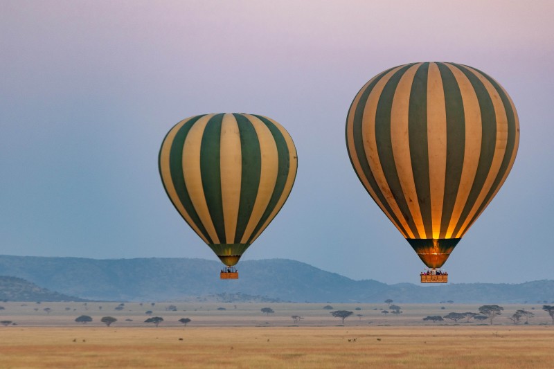Hot Air Balloon Safari 