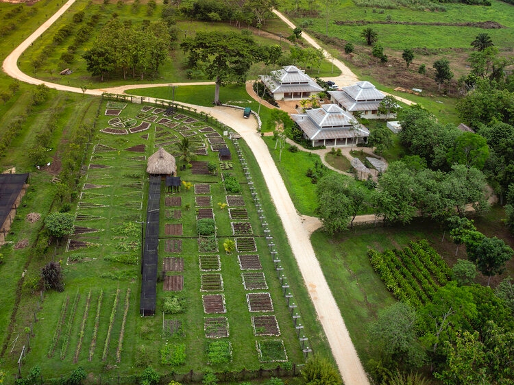 Copal Tree Lodge - Luftaufnahme