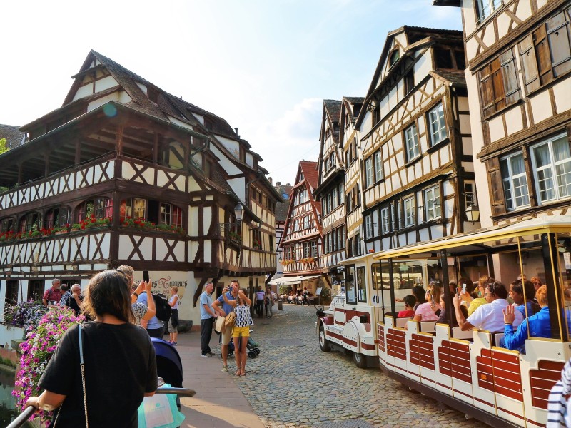 Historic streets of Strasbourg