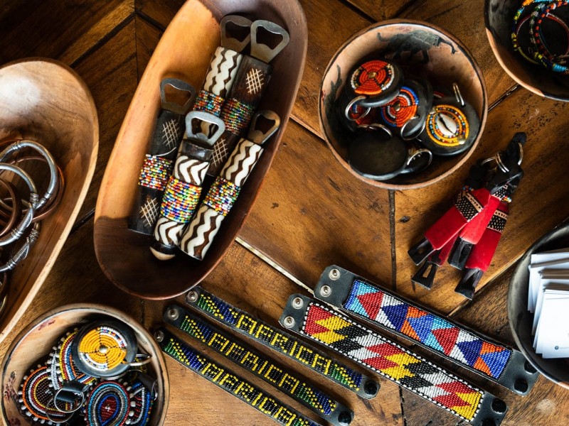 Boutique in der South Serengeti