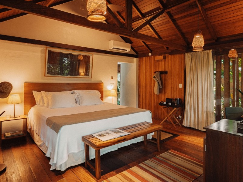 Bungalow mit Doppelbett