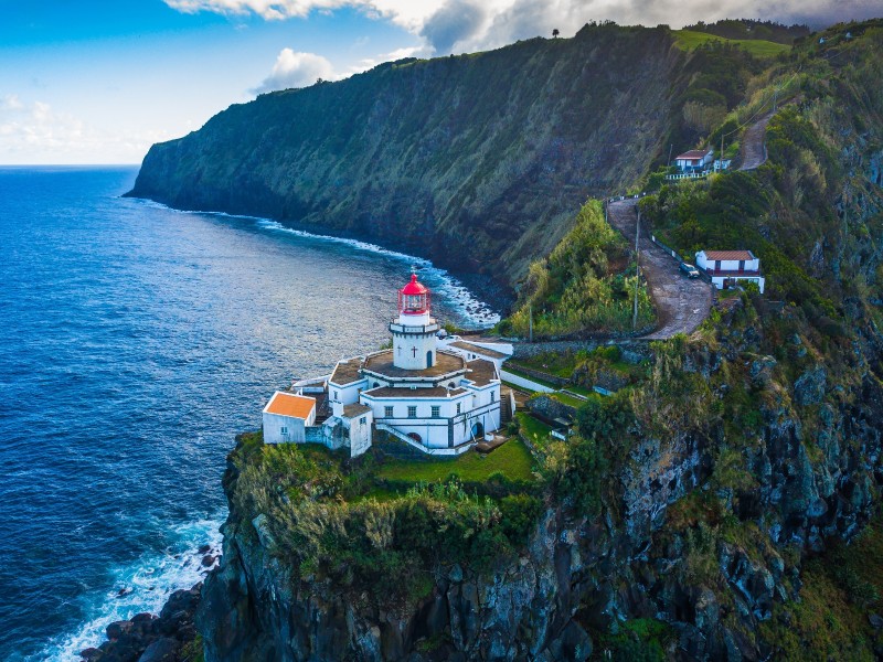 Portugal, Azores - Faial - Lighthouse