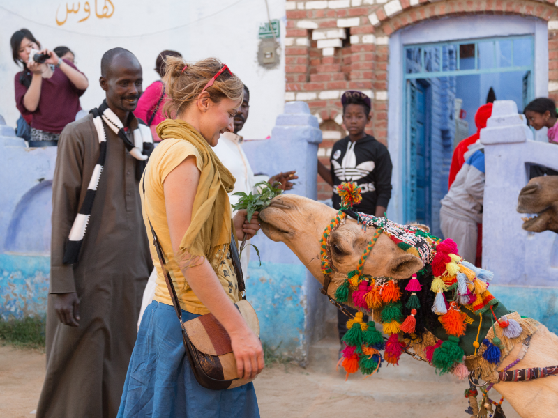 Nubian village