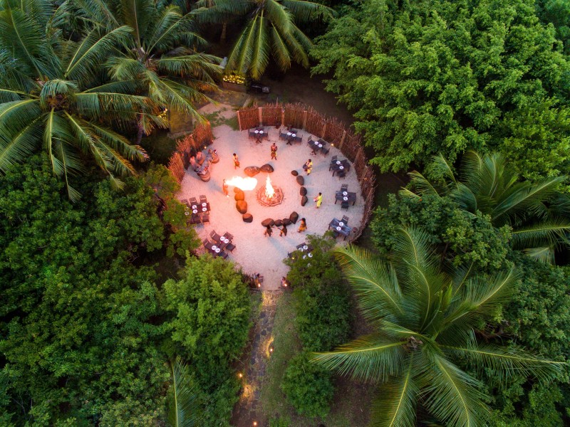Restaurant Boma von oben