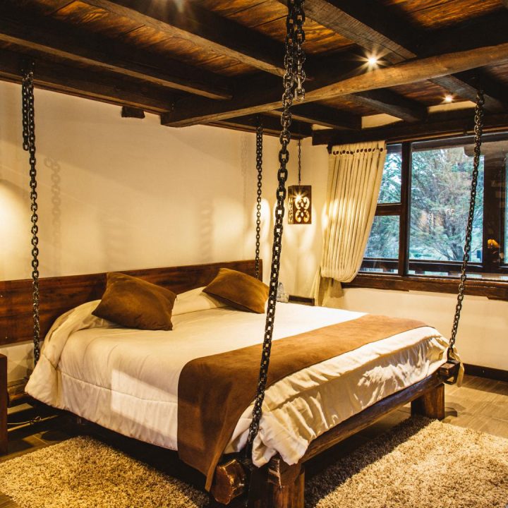 Familienhüte mit Jacuzzi und Kamin