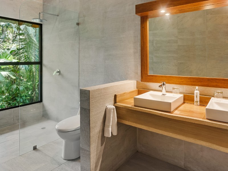 Badezimmer Zweibettzimmer