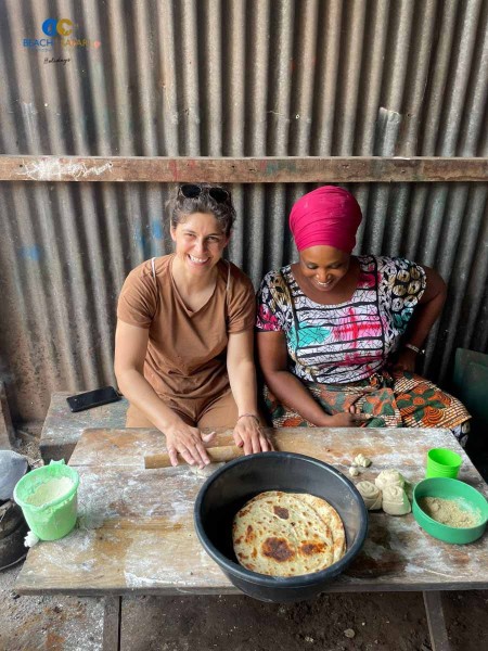 Lunch at Mama's in Mto wa Mbu