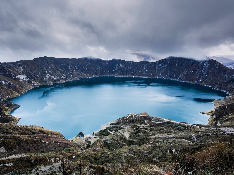 Quilotoa See