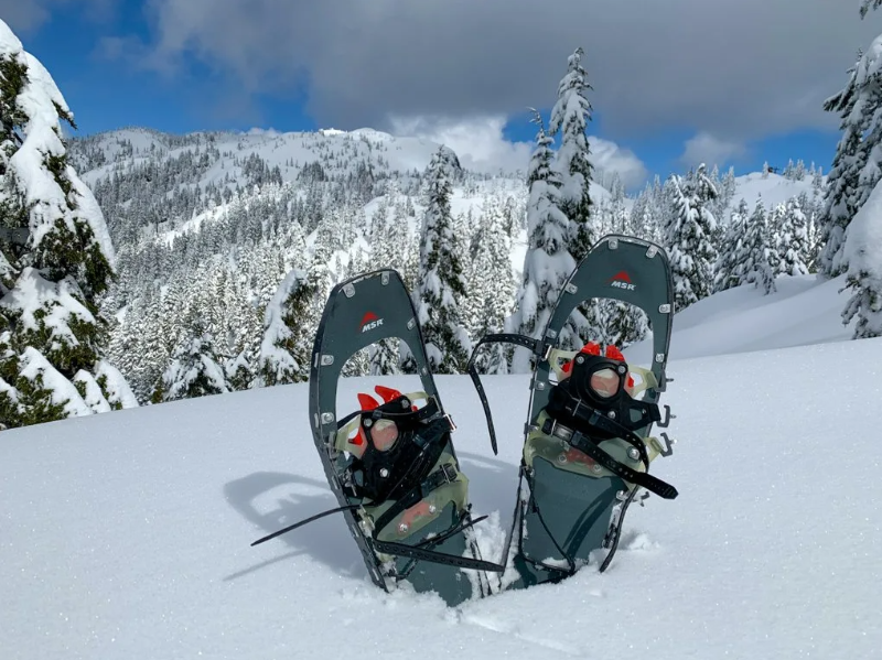 Snowshoeing