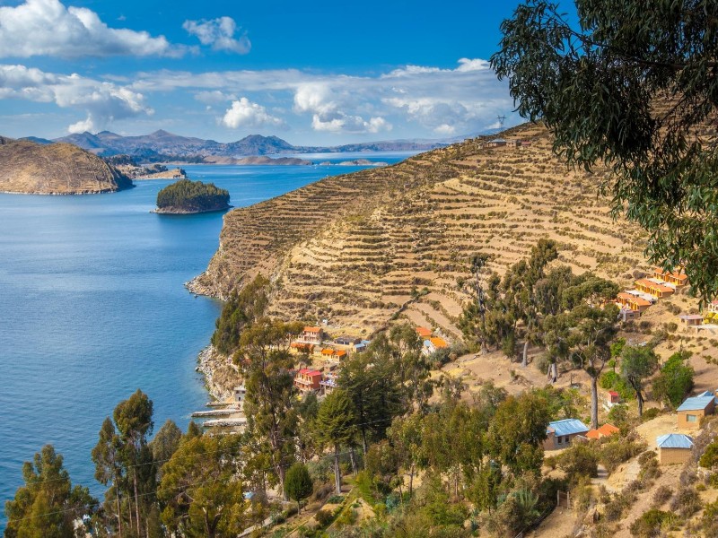 Bolivien - Panorama über Sonneninsel