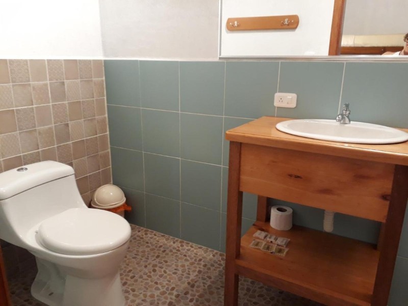 Badezimmer in Banana Lodge