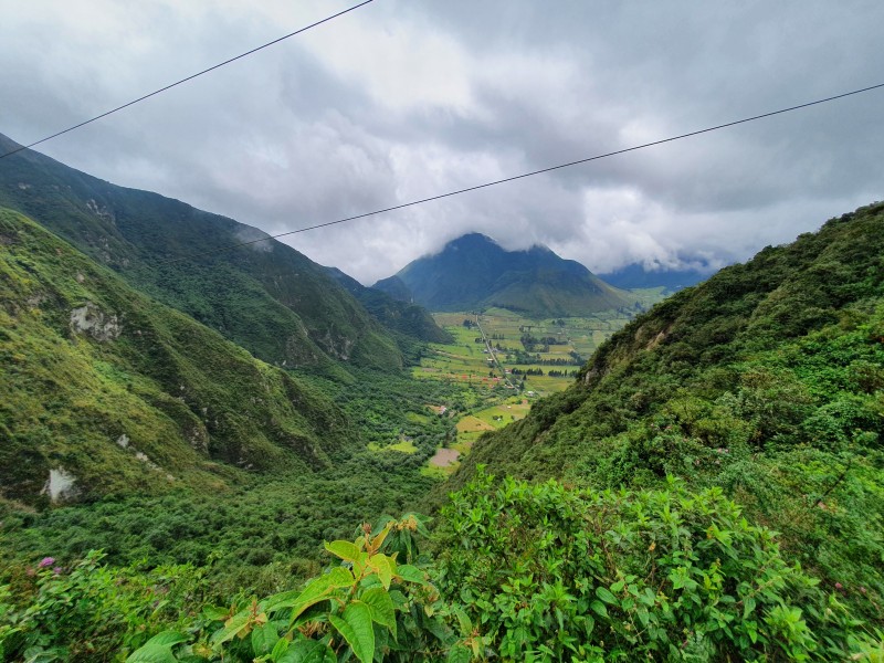 Ausblick vom Gelände des Hotel El Crater