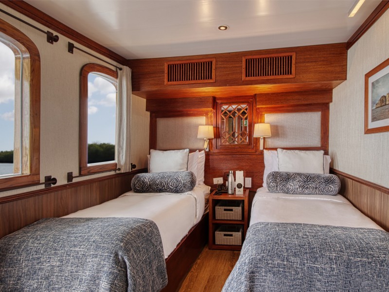 Twin Suite auf Luxus Yacht Grace