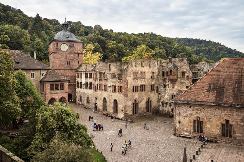 Castle ruins of Heidelberg