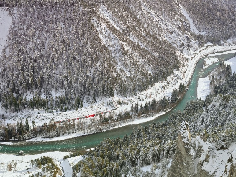 Glacier Express Rhein Gorge