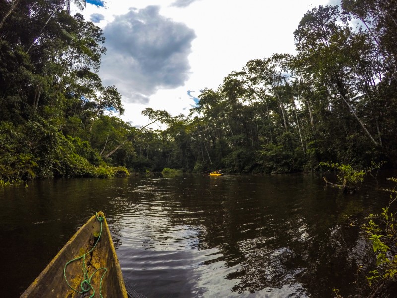 Mitten im Amazonas
