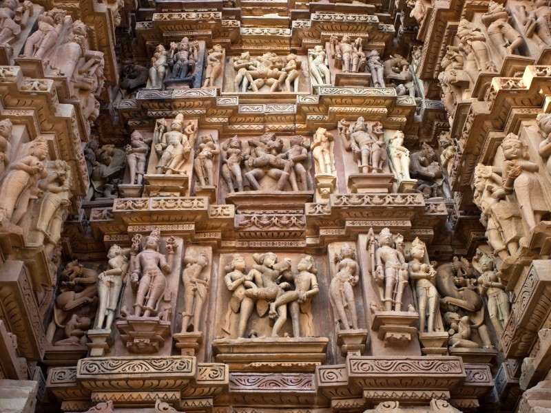 Tempel-Khajuraho-Indien 