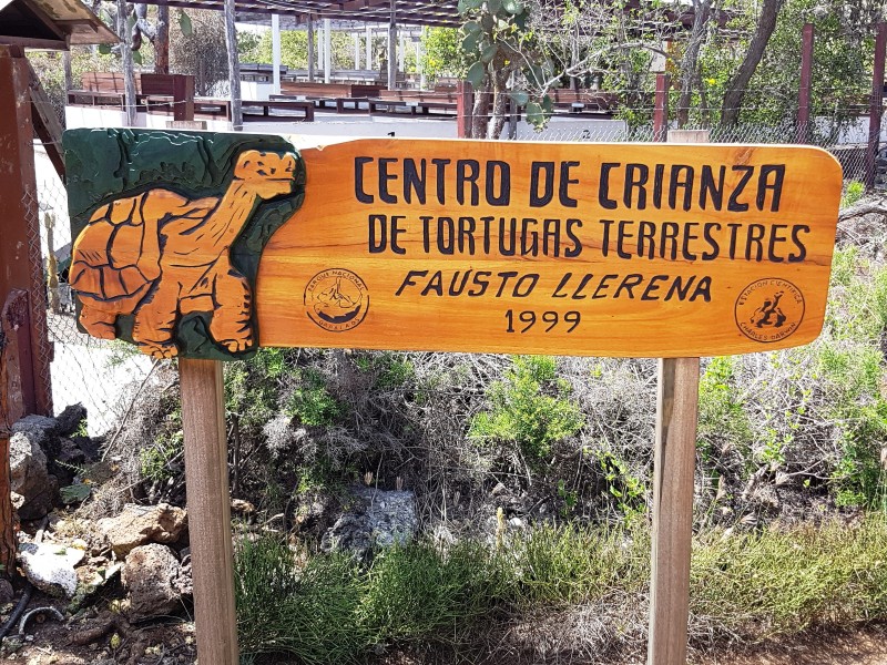 Fausto Llerena Aufzuchtsstation 