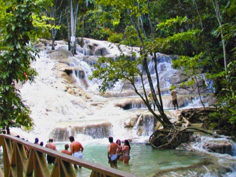 Dunn"s river falls and beach