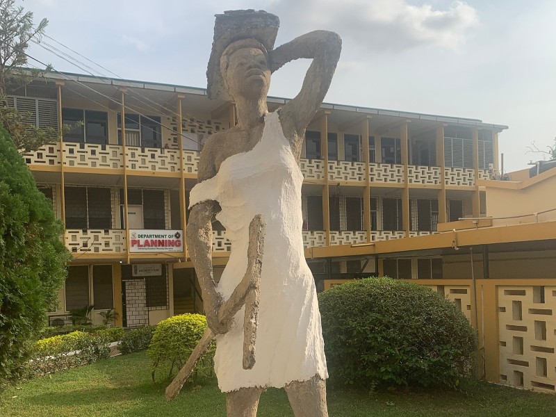 Statue at KNUST
