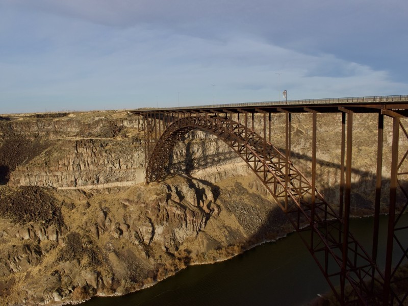 Perrine Bridge in Twin Falls, USA
