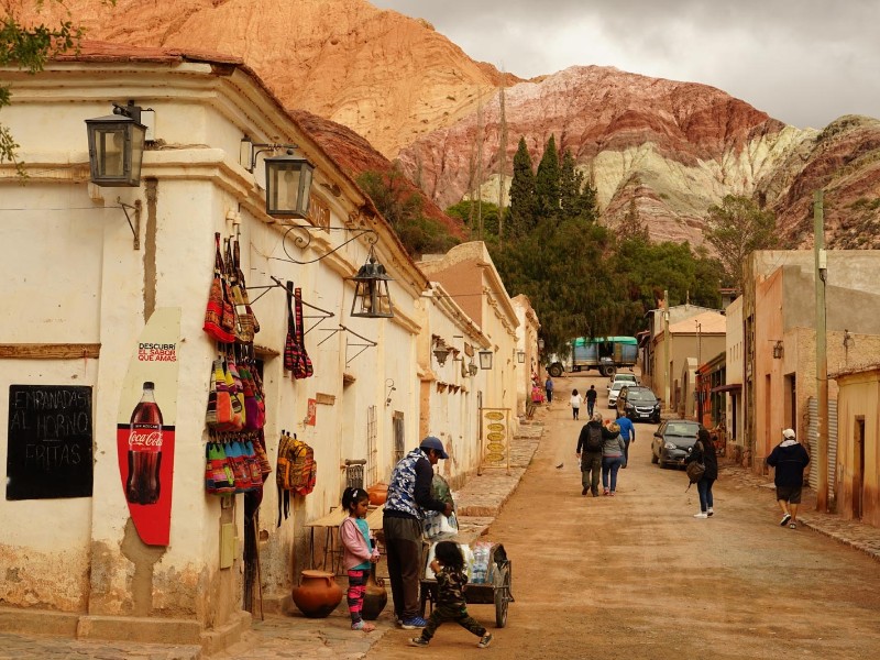 Purmamarca - Strassenszene